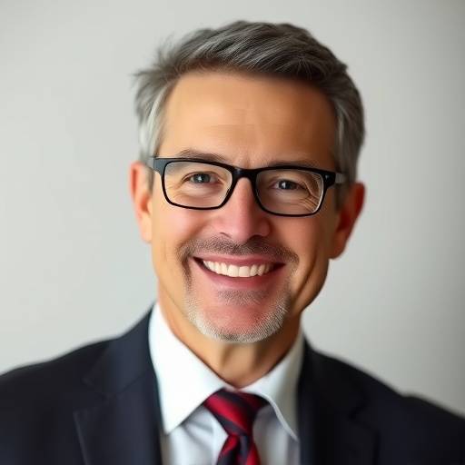 Portrait of a satisfied client, Mr. Julian Vance, looking sharp.